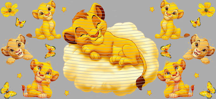 16oz Disney style-D-887